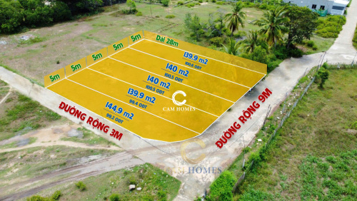 HẤP DẪN : ĐẤT NGAY TRUNG TÂM PHƯỜNG CAM NGHĨA CÁCH QL1A CHỈ 500M - Diện tích : 144m2