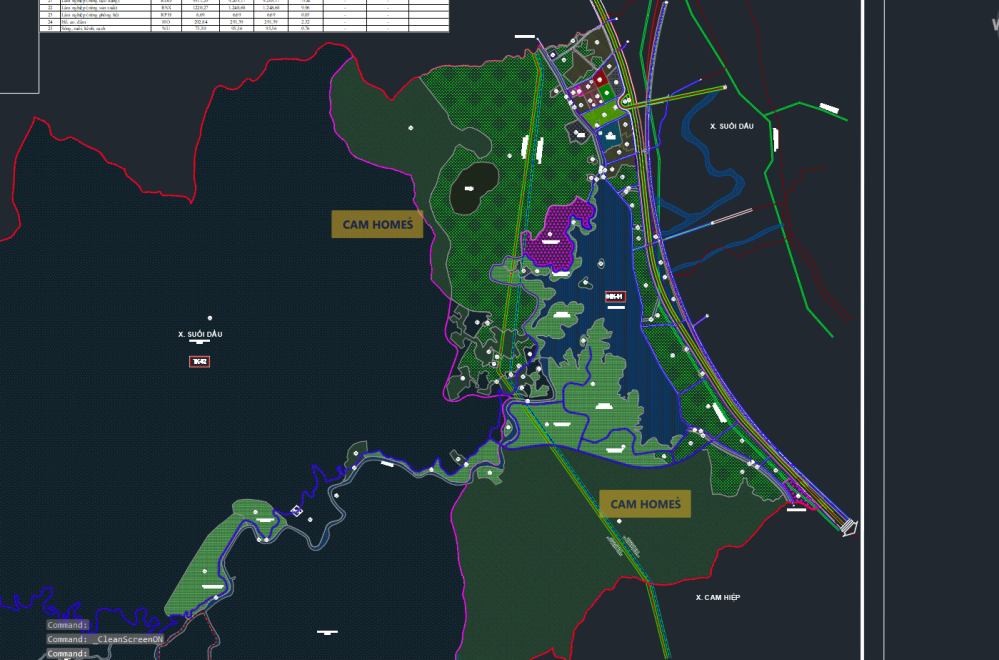 Quyết định: Phê duyệt quy hoạch phân khu (tỷ lệ 1/2000) Phân khu sinh thái phía Tây Bắc (phân khu 6), đô thị mới Cam Lâm, tỉnh Khánh Hòa