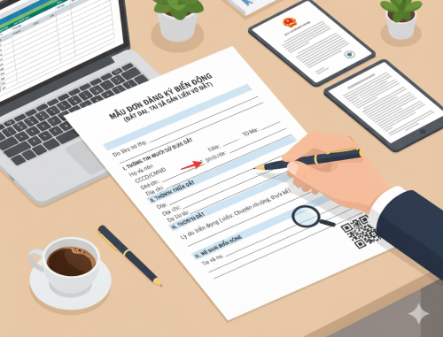 Hướng Dẫn Chi Tiết Cách Điền Mẫu Đơn Đăng Ký Biến Động Đất Đai Mới Nhất 2024 tại Cam Ranh