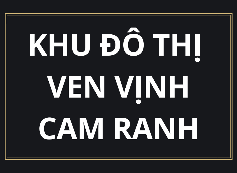 Khu đô thị ven vịnh Cam Ranh