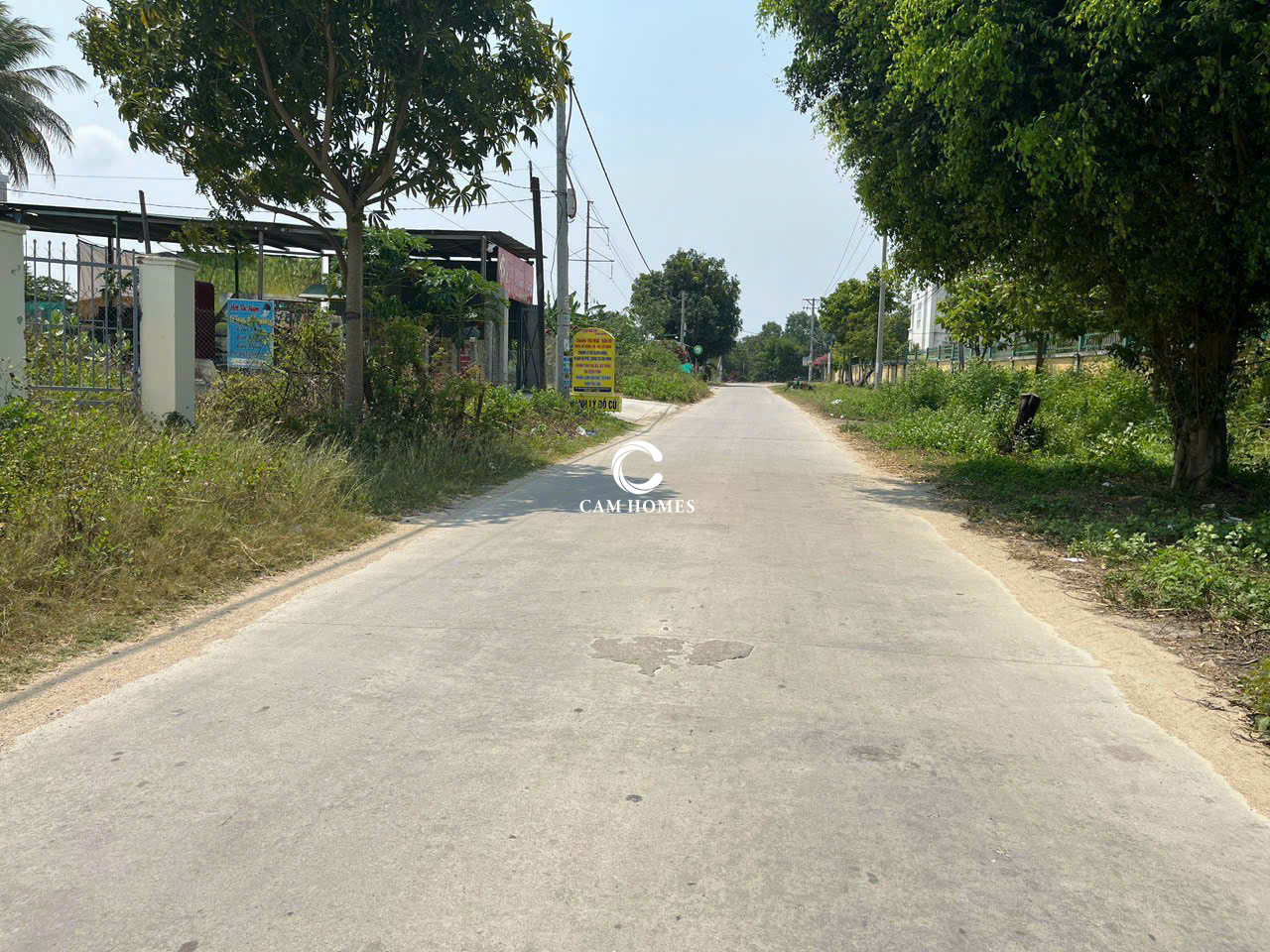 Bán đất mặt tiền đường bê tông khu 293 tại Cam Phúc Bắc - Diện tích :158,2m2